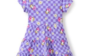 Daisy Duck Checkered Dress for Girls