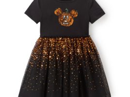 Mickey Mouse Halloween Pumpkin Dress for Girls