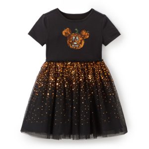 Mickey Mouse Halloween Pumpkin Dress for Girls