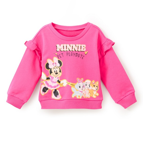 Minnie Mouse ''Pet Playdate'' Pullover Sweatshirt for Toddlers