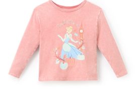 Cinderella Halloween Long Sleeve Fashion T-Shirt for Girls