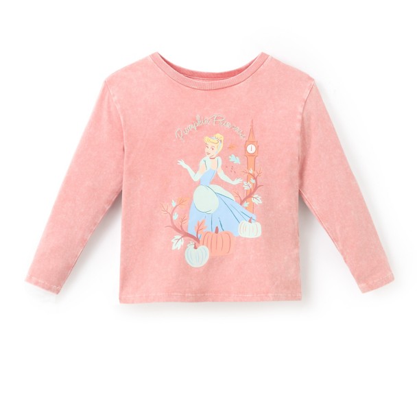 Cinderella Halloween Long Sleeve Fashion T-Shirt for Girls