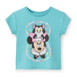 Minnie Mouse and Figaro Fashion T-Shirt for Girls