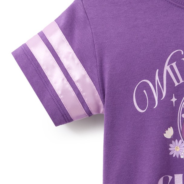Disney Princess Football Jersey Fashion T-Shirt for Girls