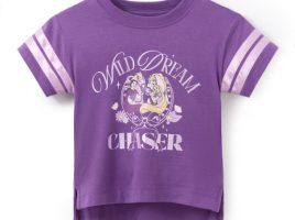 Disney Princess Football Jersey Fashion T-Shirt for Girls