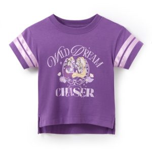 Disney Princess Football Jersey Fashion T-Shirt for Girls