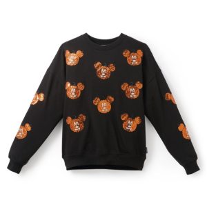 Mickey Mouse Halloween Sequin Spirit Jersey for Adults