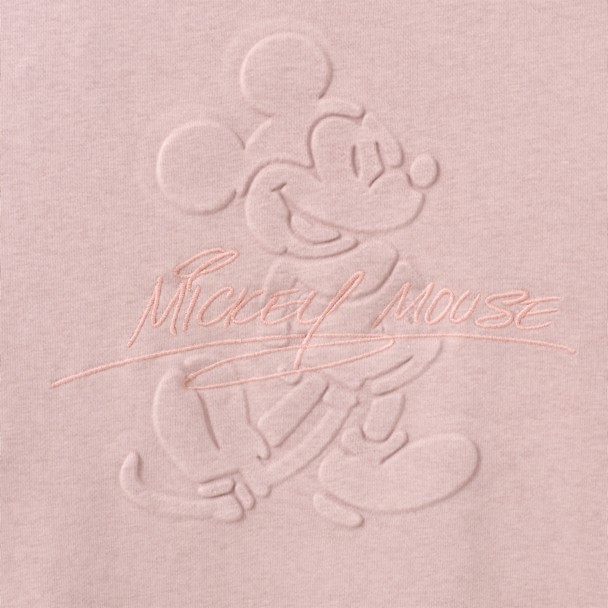 Mickey Mouse Pullover Sweatshirt for Women - Latte