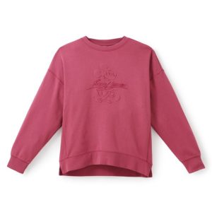 Mickey Mouse Pullover Sweatshirt for Women - Ruby