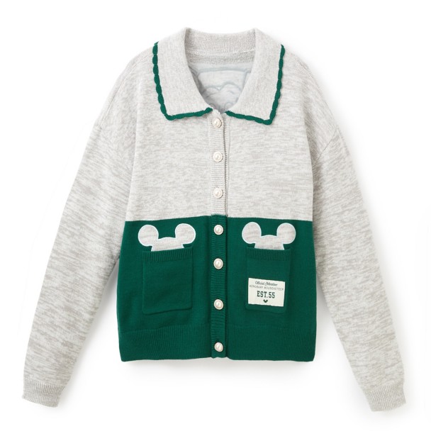 Mickey Mouse Icon Pointelle Cardigan for Women