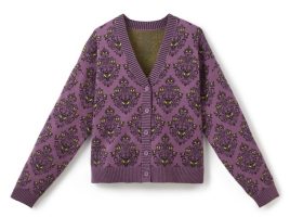 The Haunted Mansion Wallpaper Cardigan for Women
