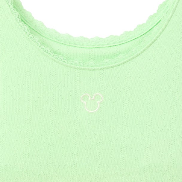 Mickey Mouse Icon Pointelle Camisole and Shorts Sleep Set for Women