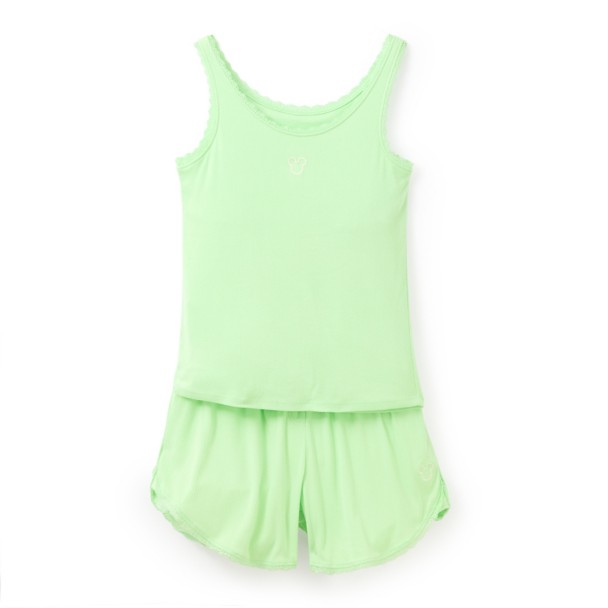 Mickey Mouse Icon Pointelle Camisole and Shorts Sleep Set for Women