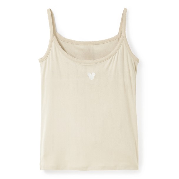 Mickey Mouse Icon Pointelle Tank Top for Women