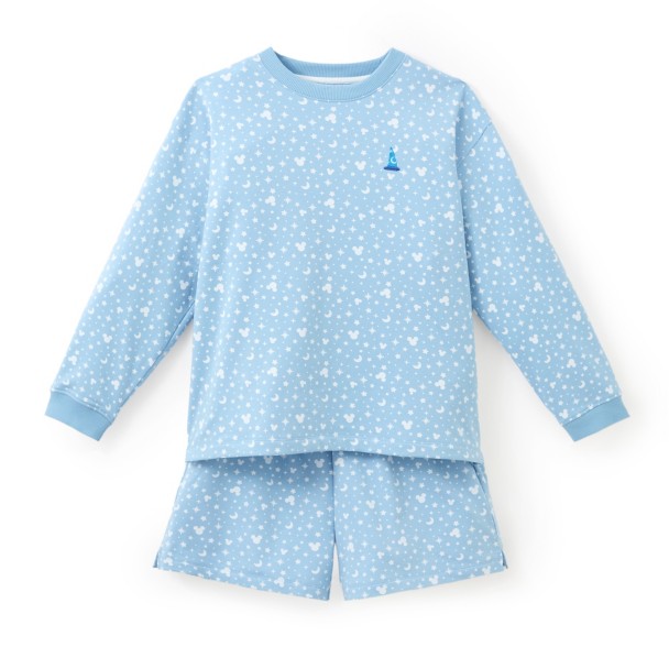 Sorcerer Mickey Mouse Starry Lounge Set for Women - Fantasia