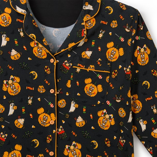 Mickey and Minnie Mouse Halloween Sleep Set for Women