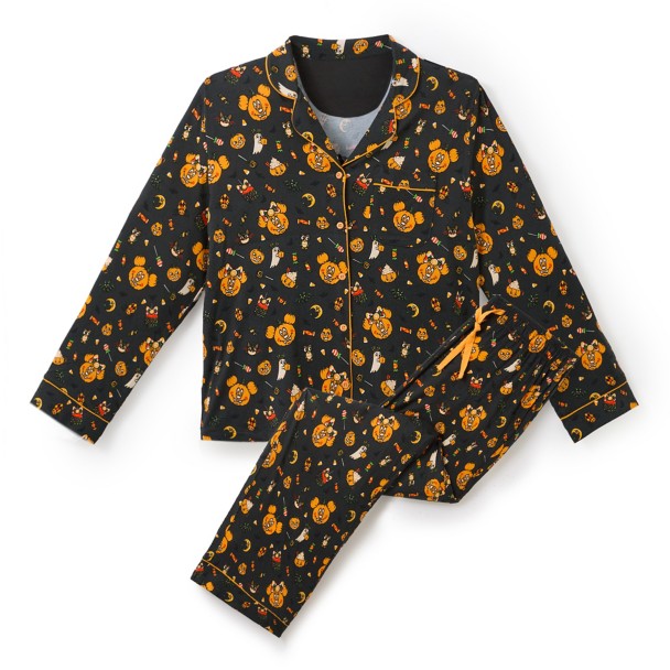 Mickey and Minnie Mouse Halloween Sleep Set for Women