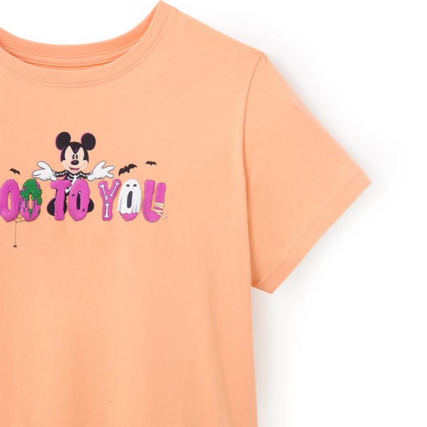 Mickey Mouse and Friends ''Boo to You'' Halloween T-Shirt for Women