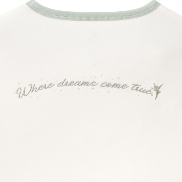 Tinker Bell ''Where Dreams Come True'' Ringer T-Shirt for Women - Peter Pan