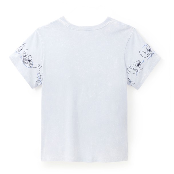 Stitch Model Sheet Fashion T-Shirt for Women - Lilo & Stitch