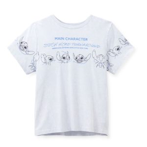 Stitch Model Sheet Fashion T-Shirt for Women - Lilo & Stitch