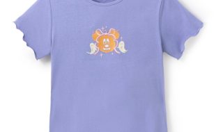 Minnie Mouse Jack-o’-Lantern Halloween Fashion T-Shirt for Women