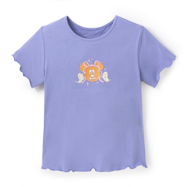 Minnie Mouse Jack-o'-Lantern Halloween Fashion T-Shirt for Women