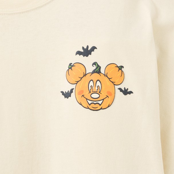 Mickey and Minnie Mouse Glow-in-the-Dark Halloween Spirit Jersey for Adults
