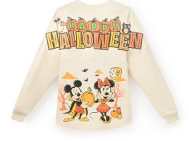 Mickey and Minnie Mouse Glow-in-the-Dark Halloween Spirit Jersey for Adults