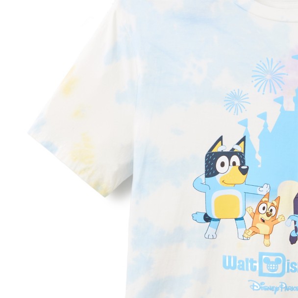 Bluey Tie-Dye T-Shirt for Adults - Walt Disney World