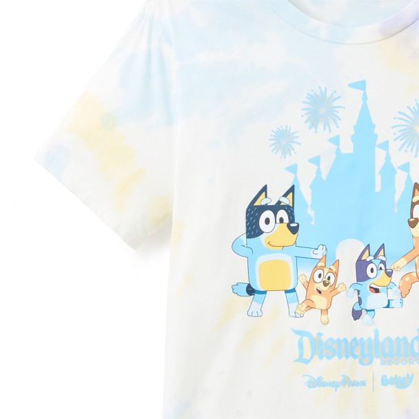 Bluey Tie-Dye T-Shirt for Adults - Disneyland
