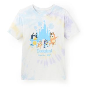 Bluey Tie-Dye T-Shirt for Adults - Disneyland