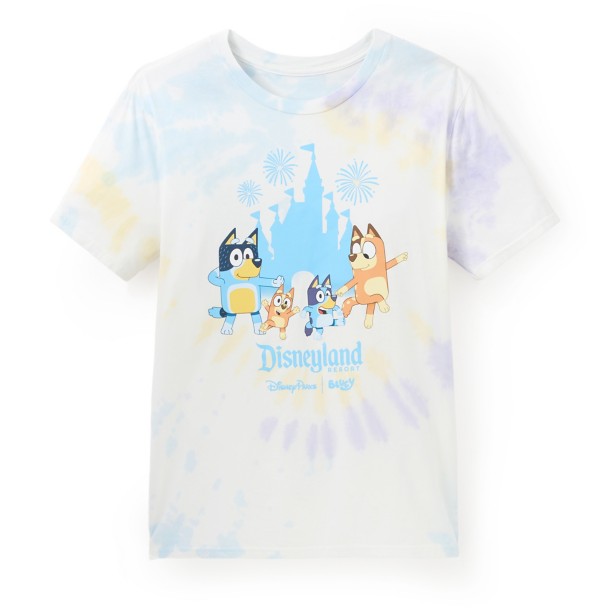 Bluey Tie-Dye T-Shirt for Adults - Disneyland