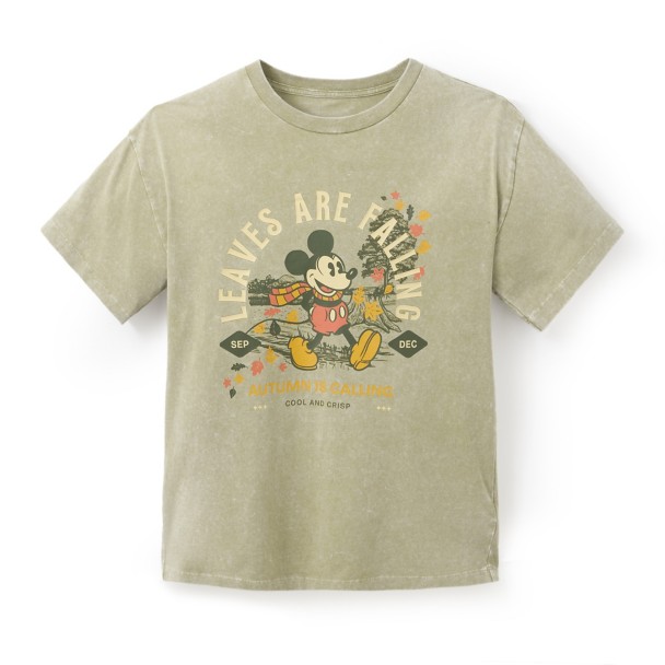 Mickey Mouse Fall T-Shirt for Adults