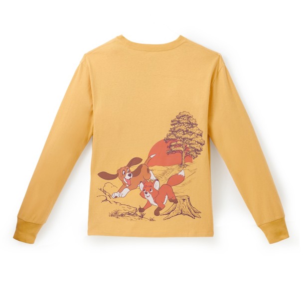 The Fox and the Hound Long Sleeve T-Shirt for Adults