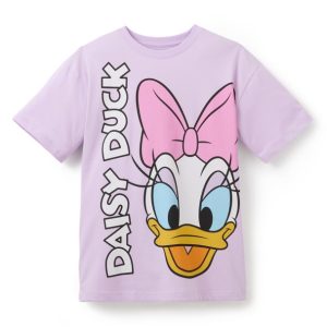 Daisy Duck Face T-Shirt for Adults