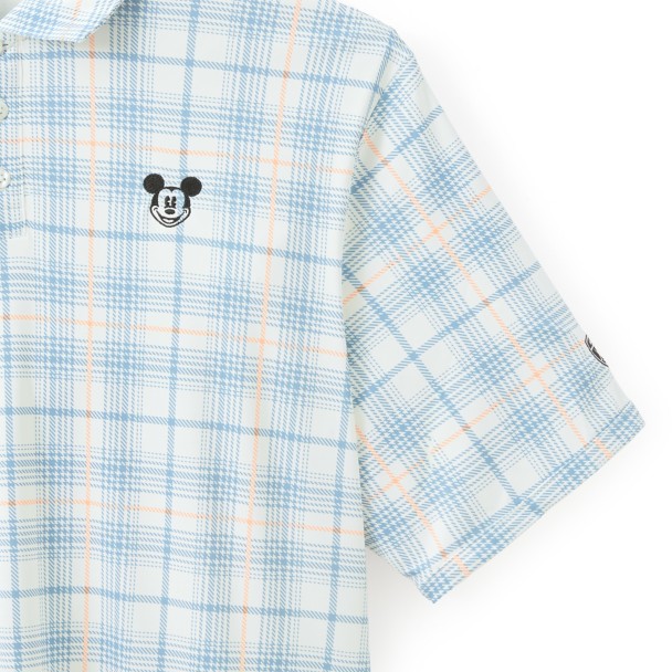 Mickey Mouse Plaid Performance Dri-FIT Polo Shirt for Men by Nike