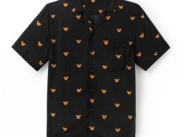 Mickey Mouse Halloween Button Down Shirt for Adults