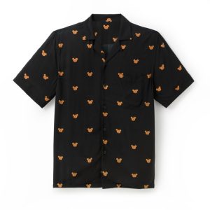 Mickey Mouse Halloween Button Down Shirt for Adults