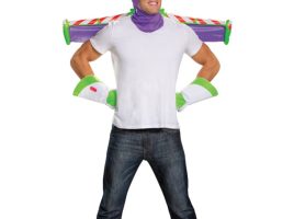 Buzz Lightyear Deluxe Costume Accessories Set for Adults by Disguise – Toy Story