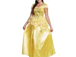 Belle Deluxe Costume for Adults by Disguise – Beauty and the Beast