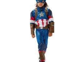 Captain America Costume with Sound for Kids