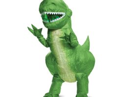 Rex Inflatable Costume for Kids by Disguise – Toy Story
