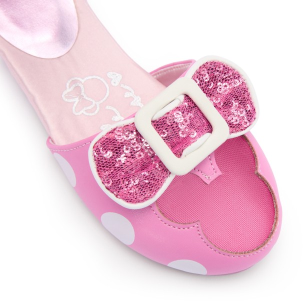 Minnie Mouse Costume Shoes for Kids - Pink