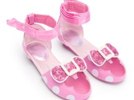 Minnie Mouse Costume Shoes for Kids – Pink