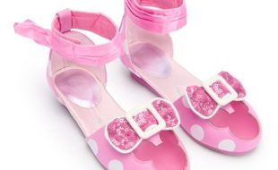 Minnie Mouse Costume Shoes for Kids – Pink