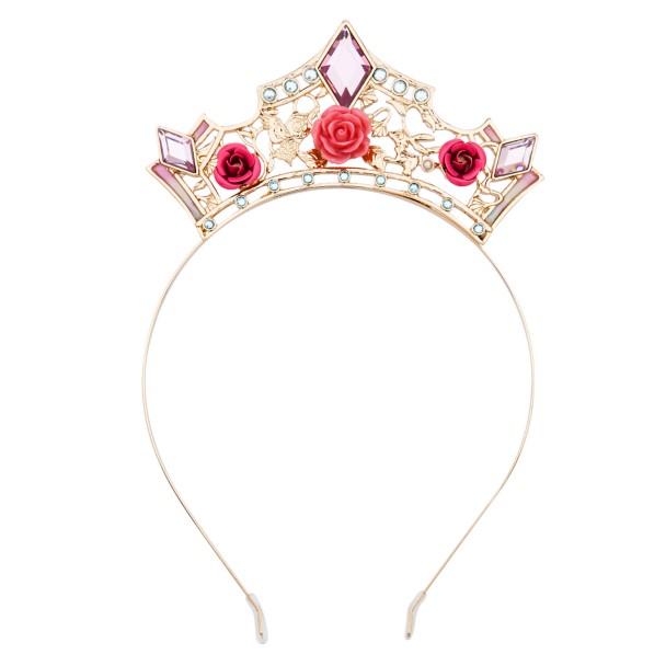 Aurora Tiara Plush Headband and Wristband Set for Kids - Sleeping Beauty