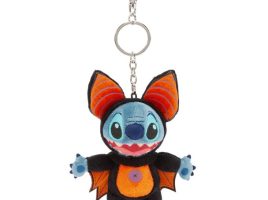 Stitch Halloween Plush Keychain Bag Charm – Lilo & Stitch