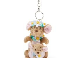 Kanga and Roo Plush Bag Charm Keychain – Winnie the Pooh – Disney Store Europe