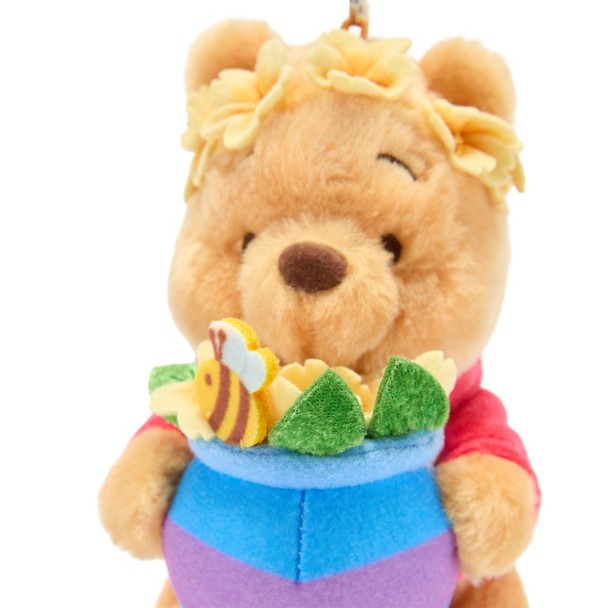 Winnie the Pooh Plush Keychain Bag Charm - Disney Store Europe